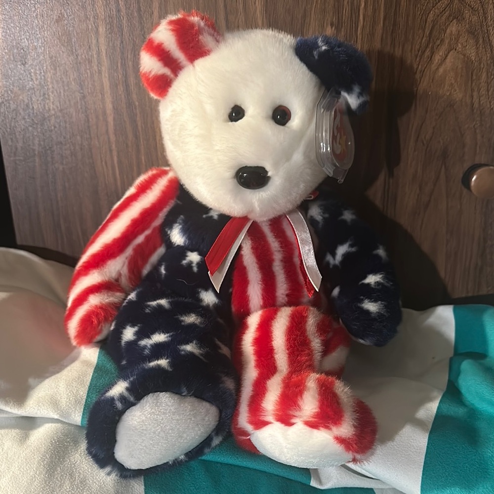 Patriotic Plush Bear